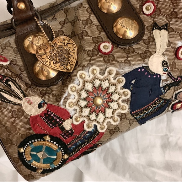 Gucci Limited Edition Babouska Boston Bag 🐰 🧳 - Picture 6 of 11